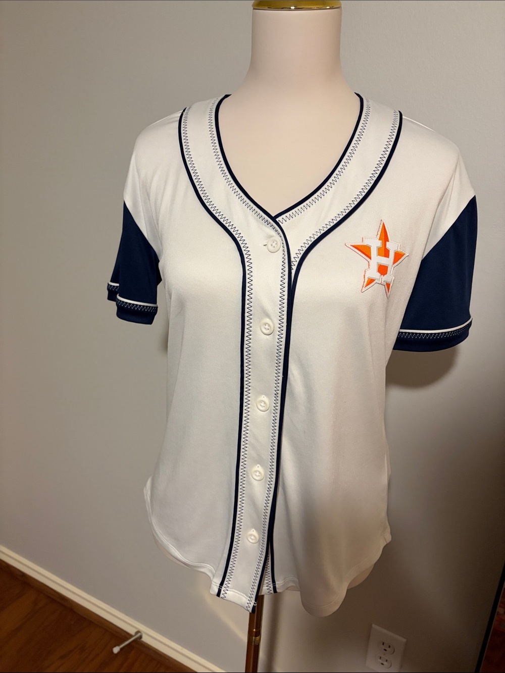Majestic Women’s White Star Houston Astros Jersey/Too